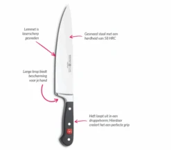 Wusthof Koksmes Classic 20 Cm -Keukenbenodigdheden Winkel Classic 4