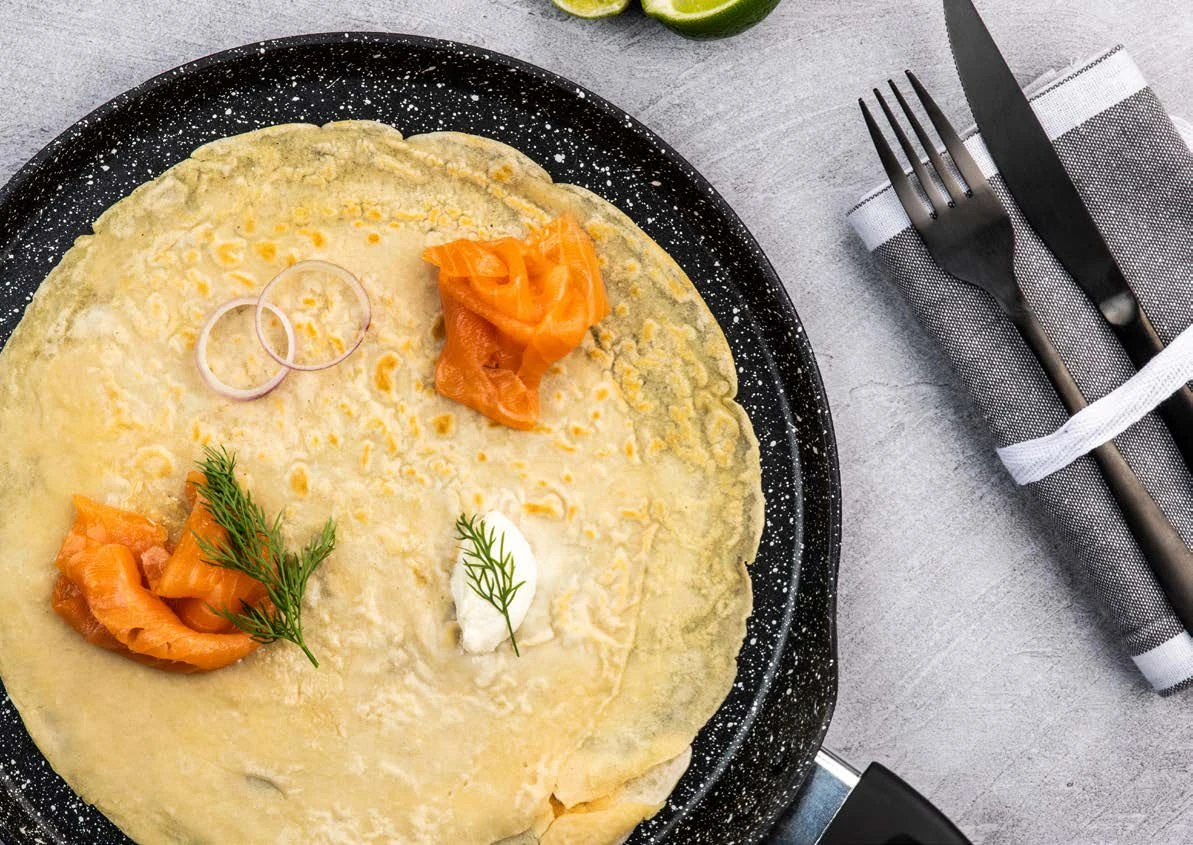 Westinghouse Pannenkoekenpan Marble - ø 28 Cm 5 Westinghouse Pannenkoekenpan Marble - ø 28 Cm - Afbeelding 3