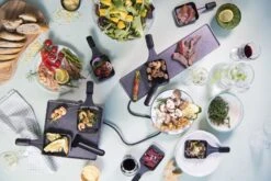 Espressions Gourmetstel Square - 4 Personen -Keukenbenodigdheden Winkel Espressions Gourmetstel Raclette Square 21 x 13 cm