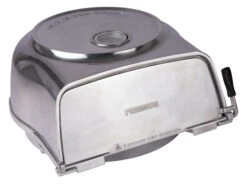 Fernus & Friends Pizza Oven - Voor Fornuis - Pure Polished Aluminium - Voor ø 26 Cm Pizza's 16 Fernus & Friends Pizza Oven - Voor Fornuis - Pure Polished Aluminium - Voor ø 26 Cm Pizza's -Keukenbenodigdheden Winkel Fernus zilver 1