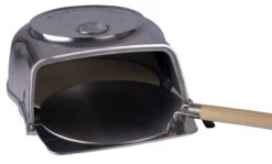 Fernus & Friends Pizza Oven - Voor Fornuis - Pure Polished Aluminium - Voor ø 26 Cm Pizza's 17 Fernus & Friends Pizza Oven - Voor Fornuis - Pure Polished Aluminium - Voor ø 26 Cm Pizza's -Keukenbenodigdheden Winkel Fernus zilver 5a