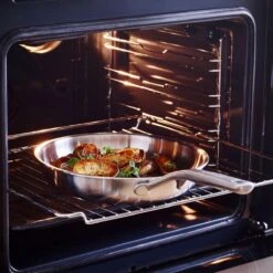 KitchenAid Koekenpan - Multi-Ply RVS - ø 24 Cm - Zonder Anti-aanbaklaag 14 KitchenAid Koekenpan - Multi-Ply RVS - ø 24 Cm - Zonder Anti-aanbaklaag -Keukenbenodigdheden Winkel KA Koekenpan Multiply Stainless 4 1