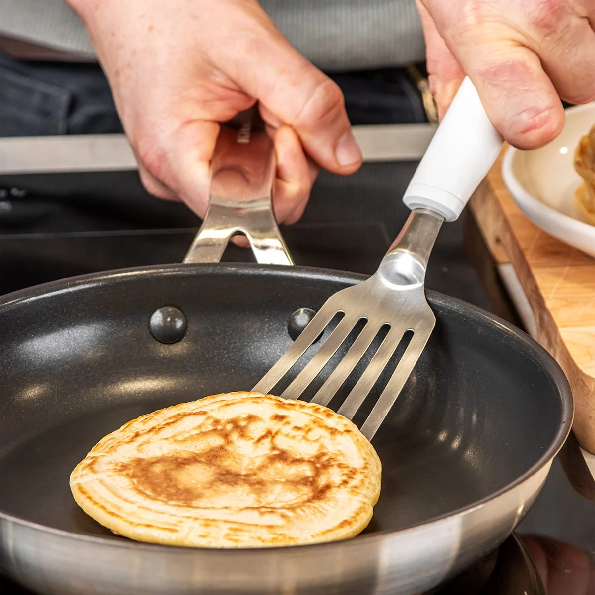 KitchenAid Bakspaan Classic - Zilver / Wit 5 KitchenAid Bakspaan Classic - Zilver / Wit - Afbeelding 3