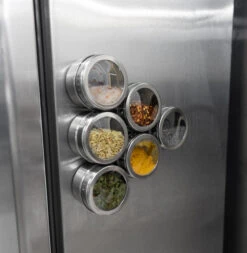 Blackwell Kruidenpotjes Magnetisch - Inclusief 9 Potjes - RVS 12 Blackwell Kruidenpotjes Magnetisch - Inclusief 9 Potjes - RVS -Keukenbenodigdheden Winkel Kruidenpotjes 4