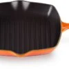 Le Creuset Grillpan Signature - Oranjerood - 26 X 26 Cm - Geëmailleerde Anti-aanbaklaag -Keukenbenodigdheden Winkel LC 20190716 HL PS FS 20183260900422 002