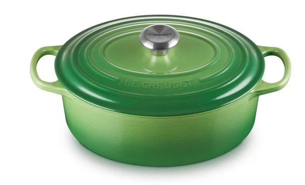 Le Creuset Braadpan Signature - Ovaal - Bamboo - ø 29 Cm / 4.7 Liter 3 Le Creuset Braadpan Signature - Ovaal - Bamboo - ø 29 Cm / 4.7 Liter