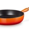 Le Creuset Hapjespan Signature - Oranjerood - ø 28 Cm / 3.6 Liter- Geëmailleerde Anti-aanbaklaag -Keukenbenodigdheden Winkel LC 20210721 HL PS FS 20259280900422 001