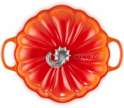 Le Creuset Braadpan Signature - Pompoen - Oranjerood - ø 24 Cm / 3.7 Liter -Keukenbenodigdheden Winkel LC 20220602 HL PS FS 21238240902430 004