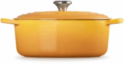 Le Creuset Braadpan Signature - Ovaal - Nectar - ø 29 Cm / 4.7 Liter 11 Le Creuset Braadpan Signature - Ovaal - Nectar - ø 29 Cm / 4.7 Liter -Keukenbenodigdheden Winkel LC 20220720 HL PS FS 21178296724430 003