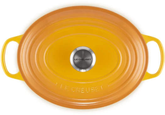 Le Creuset Braadpan Signature - Ovaal - Nectar - ø 29 Cm / 4.7 Liter 5 Le Creuset Braadpan Signature - Ovaal - Nectar - ø 29 Cm / 4.7 Liter - Afbeelding 3