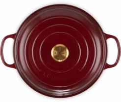 Le Creuset Braadpan Signature - Campagnard - Rhone - ø 30 Cm / 3.5 Liter -Keukenbenodigdheden Winkel LC 20230217 HL PS FS 21180309494441 004