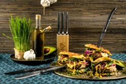 Laguiole Style De Vie Steakmessen Premium Line Black Stonewash 6 Stuks -Keukenbenodigdheden Winkel Laguiole Premium Line Steakmes Black Stonewasch sf gr 2