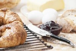 Laguiole Style De Vie Botermessen Zwart - 4 Stuks -Keukenbenodigdheden Winkel Laguiole botermes Zwart kl 3 1