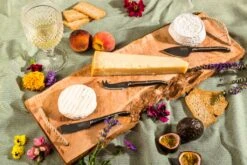 Laguiole Style De Vie Kaasmessenset Black Stonewash -Keukenbenodigdheden Winkel Laguiole kaasmessen black stonewasg sf kl 4