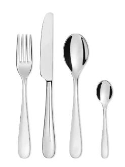 Alessi Bestekset Nuovo Milano - 5180S24 - 24-delig / 6 Personen - Door Ettore Sottsass -Keukenbenodigdheden Winkel M 01 5180S24 1648x 1