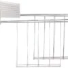 Alessi Tostiklemmen Voor Broodrooster Plissé - Wit - Michele De Lucchi - MDL08RA W -Keukenbenodigdheden Winkel MDL08 RACK W A4 3500pxl