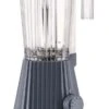 Alessi Blender Plissé - 5 Snelheden + Turbostand - Grijs - Michele De Lucchi - 1.5 Liter - MDL09 G -Keukenbenodigdheden Winkel MDL09 04 1 A4 3500pxl