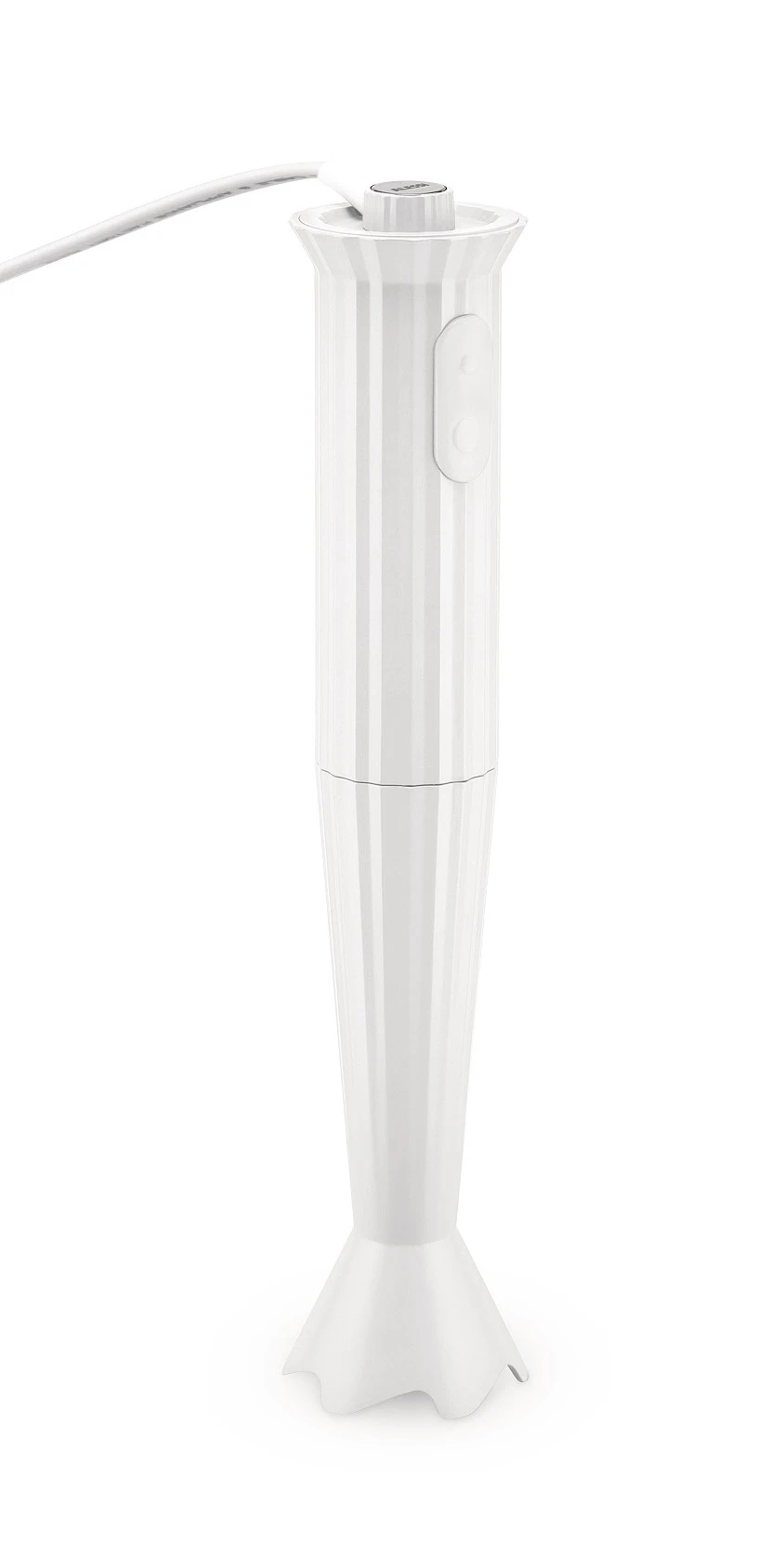 Alessi Staafmixer Set Plissé - Wit - Michele De Lucchi - MDL10S W 5 Alessi Staafmixer Set Plissé - Wit - Michele De Lucchi - MDL10S W - Afbeelding 3