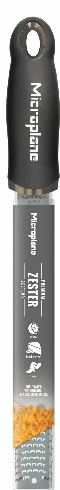 Microplane Rasp Premium Classic - Fijn - Zwart -Keukenbenodigdheden Winkel Microplane Premium Classic 46020 Zester Black decall
