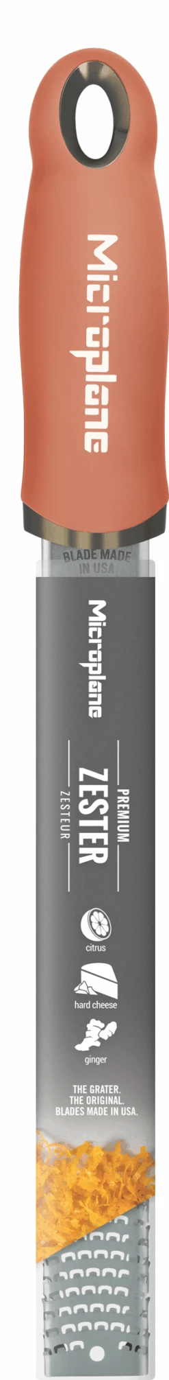 Microplane Rasp Premium Classic - Fijn - Cinnamon Orange 7 Microplane Rasp Premium Classic - Fijn - Cinnamon Orange -Keukenbenodigdheden Winkel Microplane Premium Classic 46823 Zester Cinnamon Orange decall