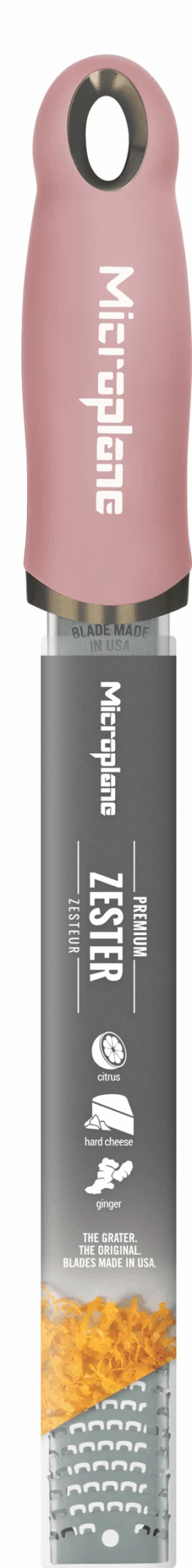 Microplane Rasp Premium Classic - Fijn - Dusty Rose -Keukenbenodigdheden Winkel Microplane Premium Classic 46923 Zester Dusty Rose decall
