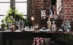 Bormioli Rocco Beugelflessen / Weckflessen Officina 1825 - Transparant - 1.2 Liter - 4 Stuks -Keukenbenodigdheden Winkel Officina Bormioli 11