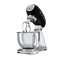 SMEG Keukenmachine - 800 W - Zwart - 4.8 Liter - SMF02BLEU 8 SMEG Keukenmachine - 800 W - Zwart - 4.8 Liter - SMF02BLEU -Keukenbenodigdheden Winkel SMEG keukenmachine zwart 02 2