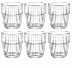 Bormioli Rocco Cocktailglazen / Whiskey Glazen / Waterglazen Barshine - 305 Ml - 6 Stuks
