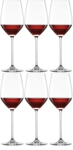 Schott Zwiesel Wijnglazen Fortissimo - Set 18 Delig - Witte En Rode Wijnglazen & Gin Tonic Glazen -Keukenbenodigdheden Winkel Schott Zwiesel Wijnglazen Fortissimo 500 ml 6 Stuks