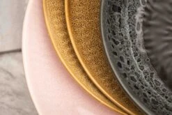 Jay Hill Serviesset Alderney - 16-delig / 4 Personen - Bruin/Geel -Keukenbenodigdheden Winkel Set 2 Sfeer Eilanden Klein 2 5