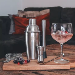 Vacu Vin Cocktailshaker - Zilver - 550 Ml -Keukenbenodigdheden Winkel Vacu Vin Barware Overview 1