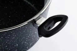 Westinghouse Hapjespan Black Marble - ø 28 Cm / 4.5 Liter - Standaard Anti-aanbaklaag 16 Westinghouse Hapjespan Black Marble - ø 28 Cm / 4.5 Liter - Standaard Anti-aanbaklaag -Keukenbenodigdheden Winkel WCCC0009028MBBWestinghouseCasserolewithGlassLid5 1