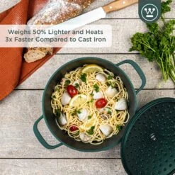 Westinghouse Braadpan Performance - Gracious Green - ø 28 Cm / 6.7 Liter 17 Westinghouse Braadpan Performance - Gracious Green - ø 28 Cm / 6.7 Liter -Keukenbenodigdheden Winkel WCCC0095024SG 2 1