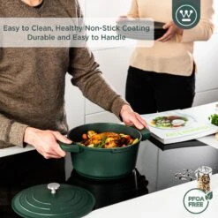 Westinghouse Braadpan Performance - Gracious Green - ø 28 Cm / 6.7 Liter 16 Westinghouse Braadpan Performance - Gracious Green - ø 28 Cm / 6.7 Liter -Keukenbenodigdheden Winkel WCCC0095024SG 4 1