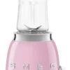 SMEG Smoothie Blender - Compact - Roze - 600 Ml - PBF01PKEU -Keukenbenodigdheden Winkel WEB PBF01PKEU