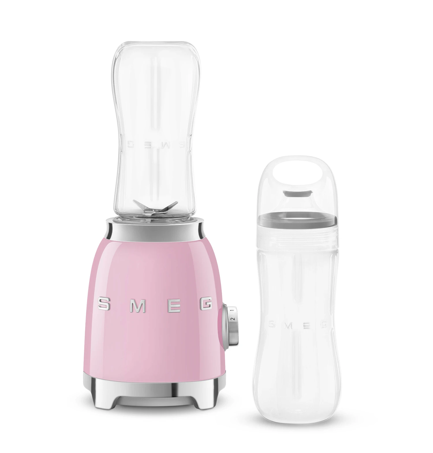 SMEG Smoothie Blender - Compact - Roze - 600 Ml - PBF01PKEU 6 SMEG Smoothie Blender - Compact - Roze - 600 Ml - PBF01PKEU - Afbeelding 4