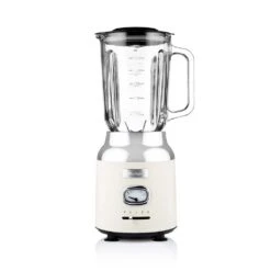 Westinghouse Blender Retro Collections - Vanilla White - 1.5 Liter - WKBE221WH -Keukenbenodigdheden Winkel WKBE221WH Retro Table Blender 1