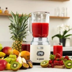 Westinghouse Blender Retro Collections - Vanilla White - 1.5 Liter - WKBE221WH -Keukenbenodigdheden Winkel WKBE221WH Retro Table Blender 8 600x600 1