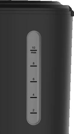 Westinghouse Filter-koffiezetapparaat Basic RVS - 1.25 Liter - WKCM621SS -Keukenbenodigdheden Winkel WKCM621 water level gauge 2