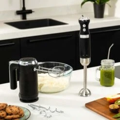 Westinghouse Handmixer Retro Collections - 6 Standen - Liquorice Black - WKHM250BK 13 Westinghouse Handmixer Retro Collections - 6 Standen - Liquorice Black - WKHM250BK -Keukenbenodigdheden Winkel WKHM250BK Retro Hand Mixer 5 600x600 1