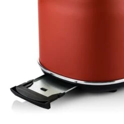 Westinghouse Broodrooster Retro Collections - 2 Sleuven - Cranberry Red - WKTTB857RD 10 Westinghouse Broodrooster Retro Collections - 2 Sleuven - Cranberry Red - WKTTB857RD -Keukenbenodigdheden Winkel WKTTB857RD Retro 2 Slice Toaster 4