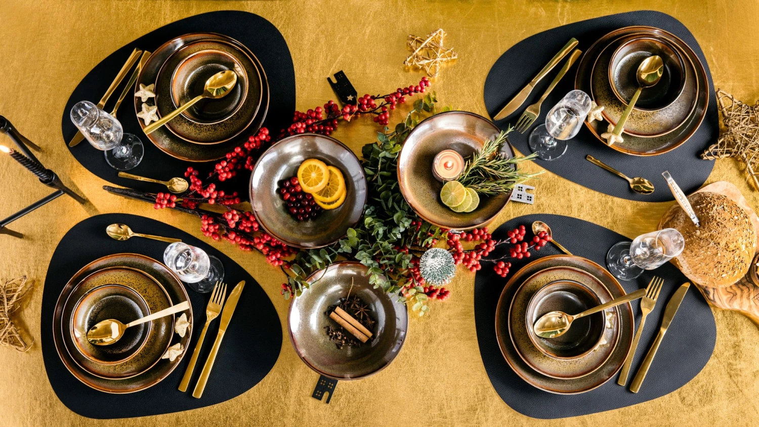 Jay Hill Serviesset Baltra - 16-delig / 4 Personen - Bruin 7 Jay Hill Serviesset Baltra - 16-delig / 4 Personen - Bruin - Afbeelding 5