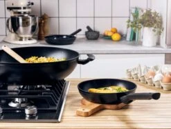 BK Koekenpan Easy Induction Aluminium - ø 20 Cm - Keramische Anti-aanbaklaag -Keukenbenodigdheden Winkel c29876f01a281cbdafd70bcf679134eb96db01b0 BK Easy Induction Frypan 20 005