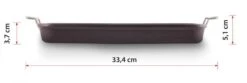 Valira Grillpan Aire Met Handgrepen - 34 X 25 Cm - Standaard Anti-aanbaklaag 9 Valira Grillpan Aire Met Handgrepen - 34 X 25 Cm - Standaard Anti-aanbaklaag -Keukenbenodigdheden Winkel ceramic grill pan aire.jpg2