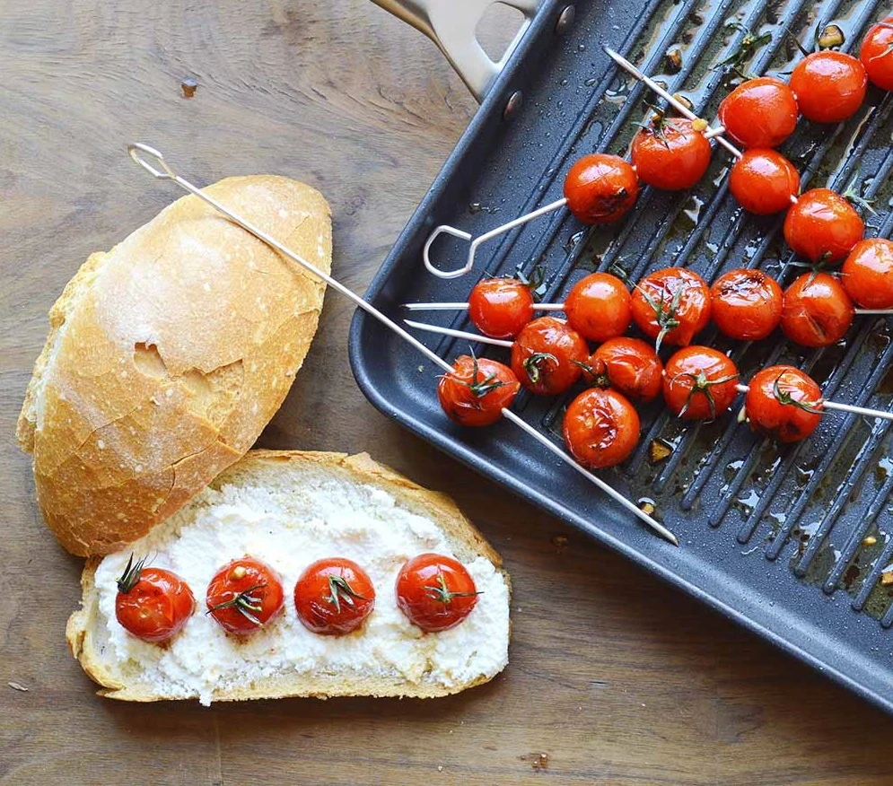 Valira Grillpan Aire Met Handgrepen - 34 X 25 Cm - Standaard Anti-aanbaklaag 4 Valira Grillpan Aire Met Handgrepen - 34 X 25 Cm - Standaard Anti-aanbaklaag - Afbeelding 2