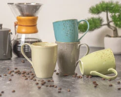 Jay Hill Serviesset Santorini - 16-delig / 4 Personen - Groen -Keukenbenodigdheden Winkel koffie 12