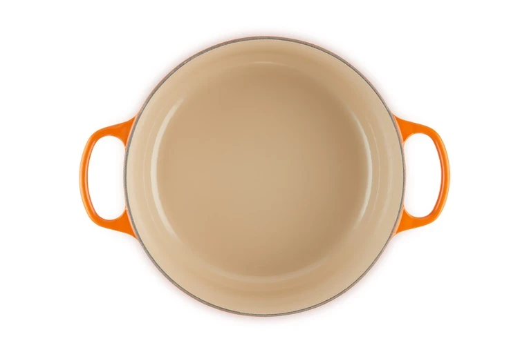 Le Creuset Braadpan Signature - Oranjerood - ø 28 Cm / 6.7 Liter 5 Le Creuset Braadpan Signature - Oranjerood - ø 28 Cm / 6.7 Liter - Afbeelding 3