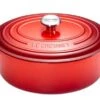 Le Creuset Braadpan Signature - Ovaal - Kersenrood - ø 33 Cm / 7.5 Liter -Keukenbenodigdheden Winkel le creuset braadpan kersenrood 29cm 1 1