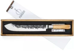 Forged Slagersmes Olive 25.5 Cm 5 Forged Slagersmes Olive 25.5 Cm -Keukenbenodigdheden Winkel olivebutcher