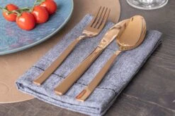 Sareva Bestekset - 16-delig / 4 Personen - Koper 16 Sareva Bestekset - 16-delig / 4 Personen - Koper -Keukenbenodigdheden Winkel product 7 2